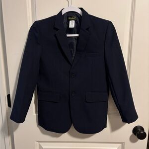 RAFAEL Kids Classic Dark Blue Blazer Sports Coat size 10 Jacket Formal Navy